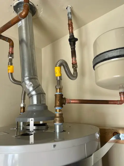 Water heater installation and plumbing repair in Camellia Heights